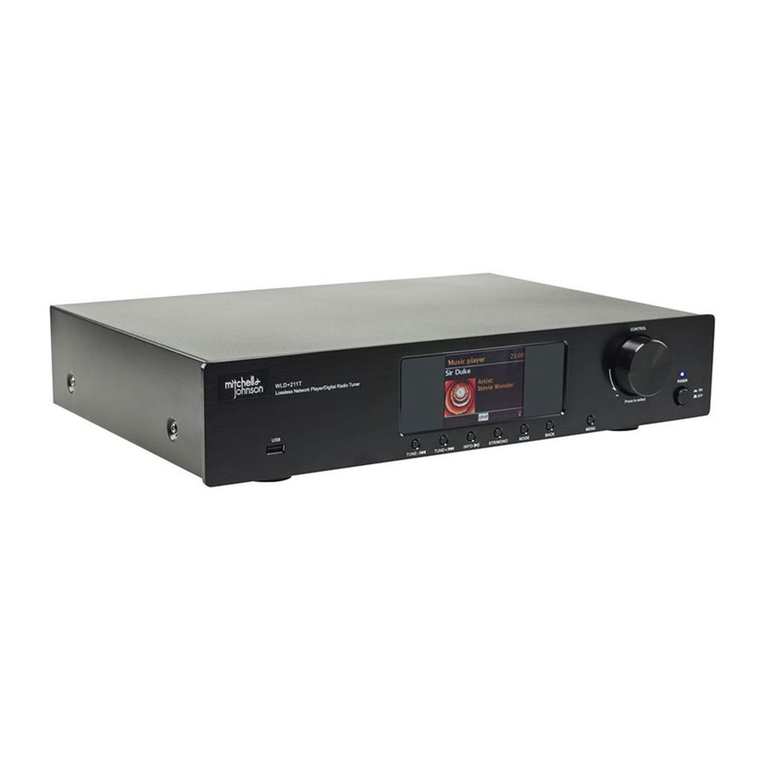 Mitchell & Johnson WLD+211T User manual