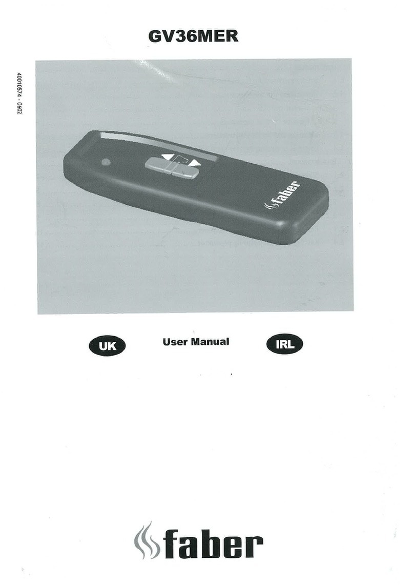 Faber GV36MER User manual Faber GV36MER User manual