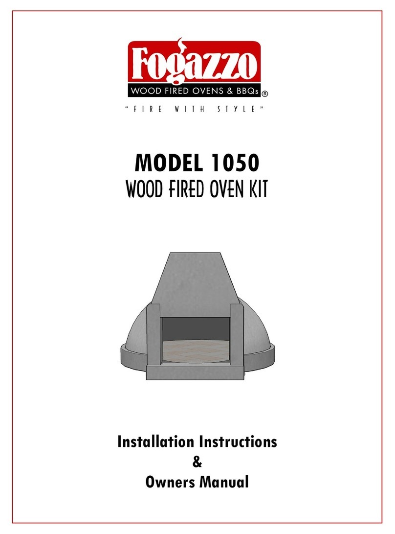Fogazzo 10050 Installation instructions and owner's manual