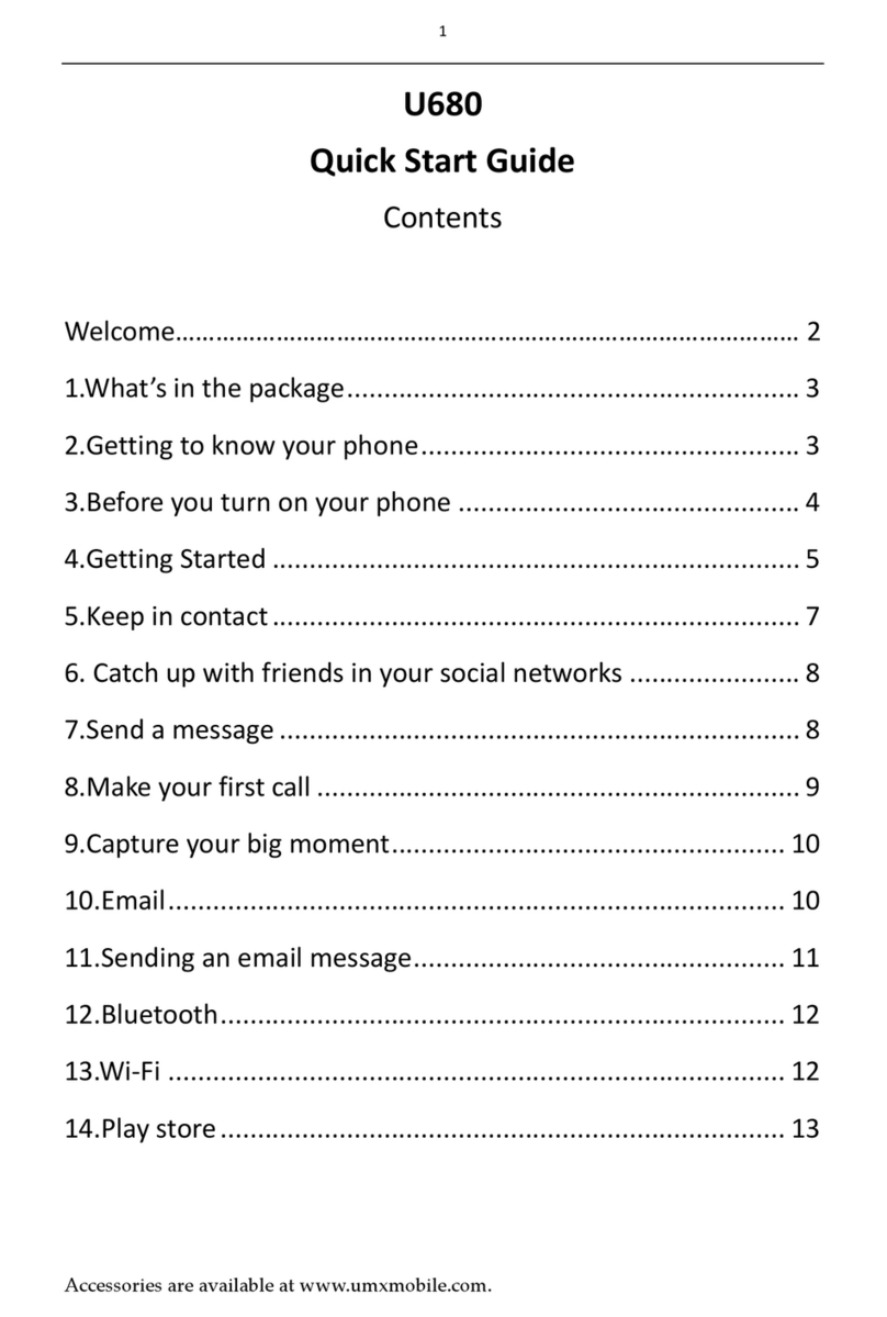 Unimax Maxmango U680 User manual