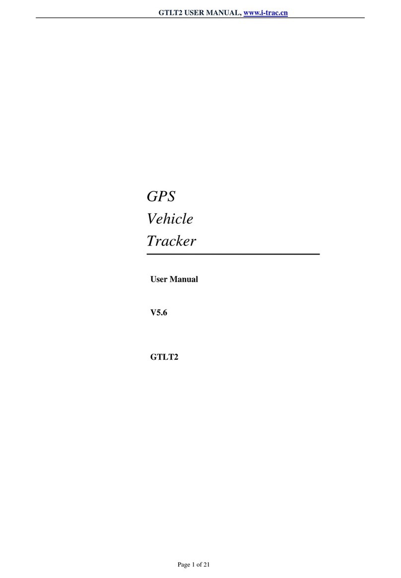 iTrac GTLT2 User manual