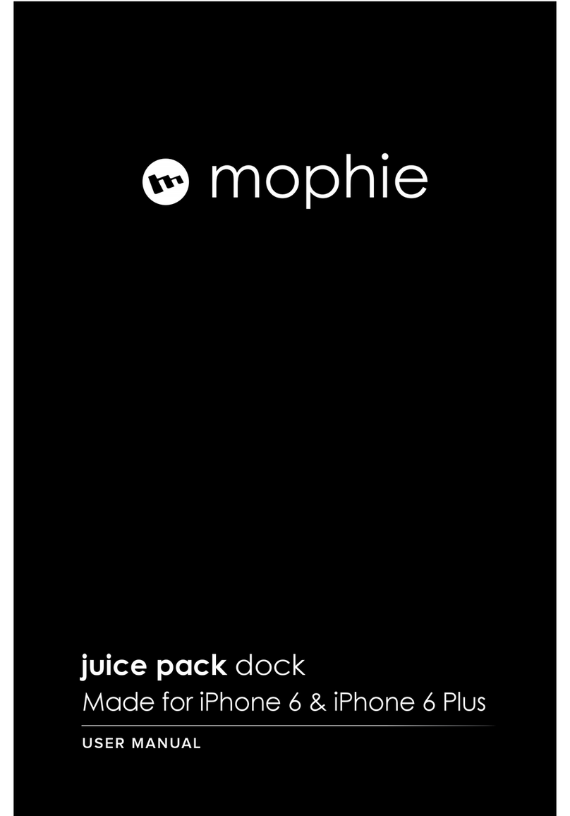 Mophie juice pack dock User manual