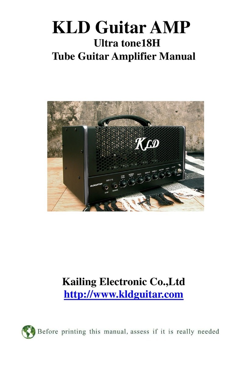 KLD Ultra tone18H manual
