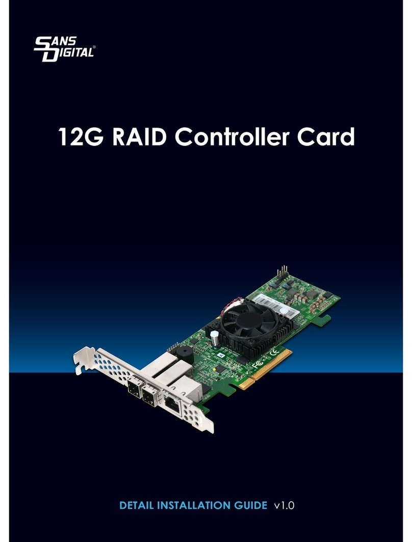 Sans Digital ES208X12HP installation guide