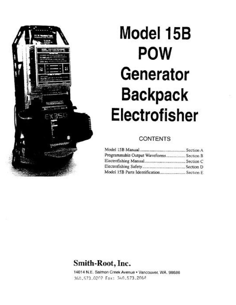 Smith-Root 15B User manual