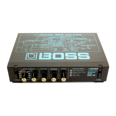 BOSSCO RSD-10 Service notes