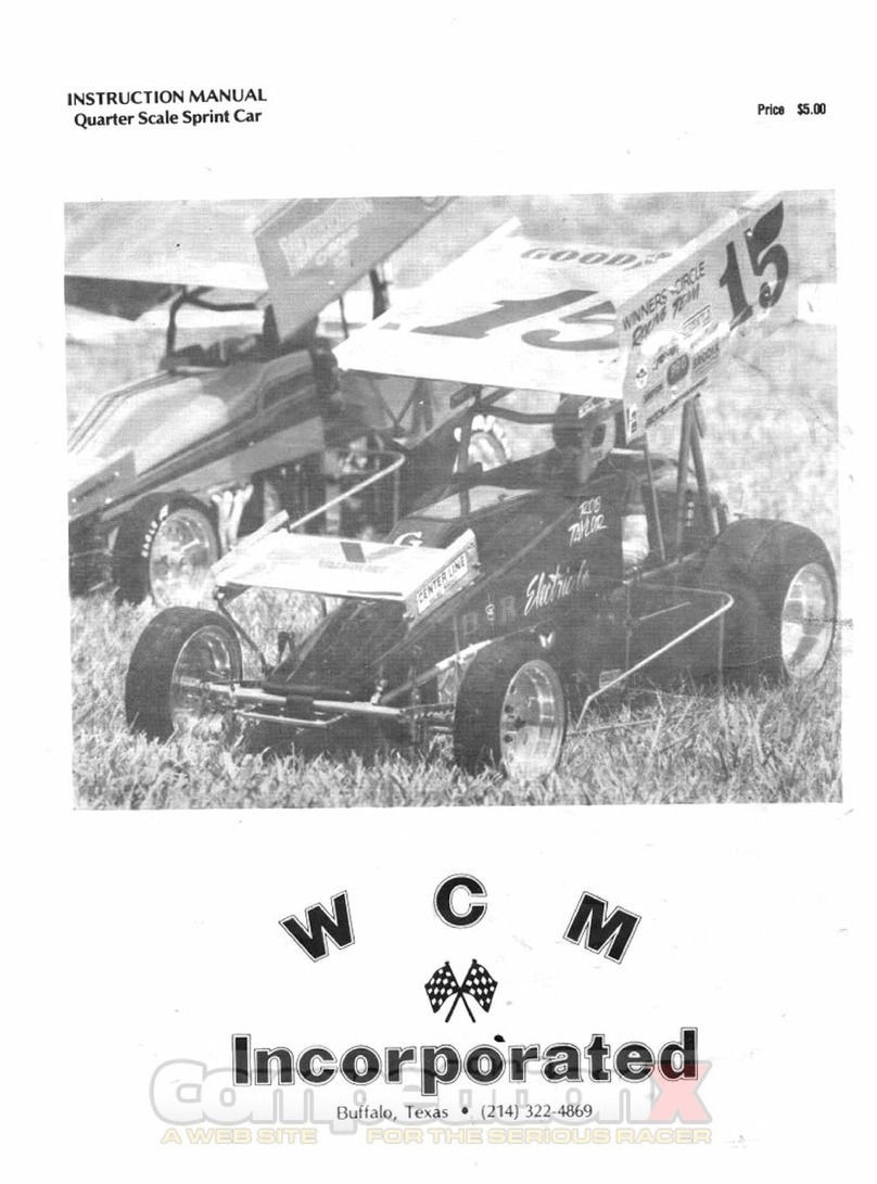 WCM Quarter Scale Sprint Car instruction manual