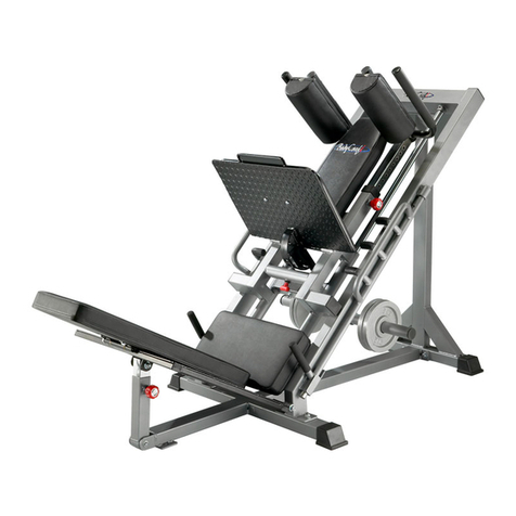 Body Craft Hip Sled F660 owner's manual