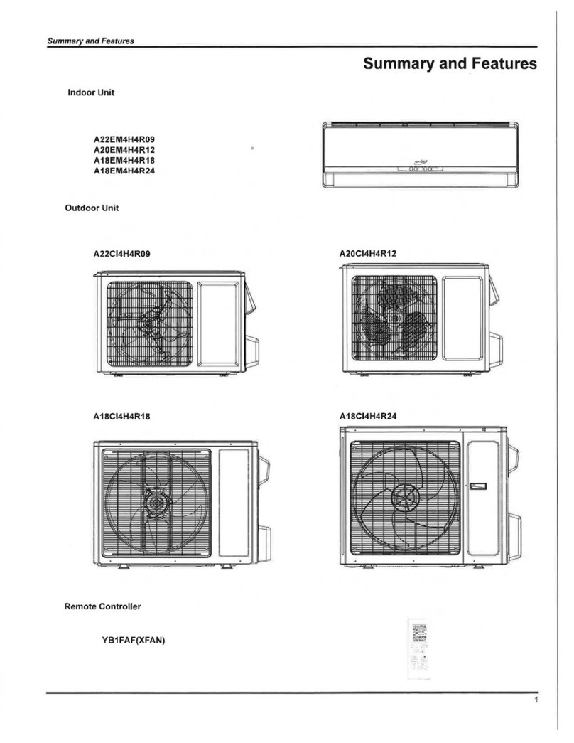 aircon A22EM4H4R09 Owner's manual