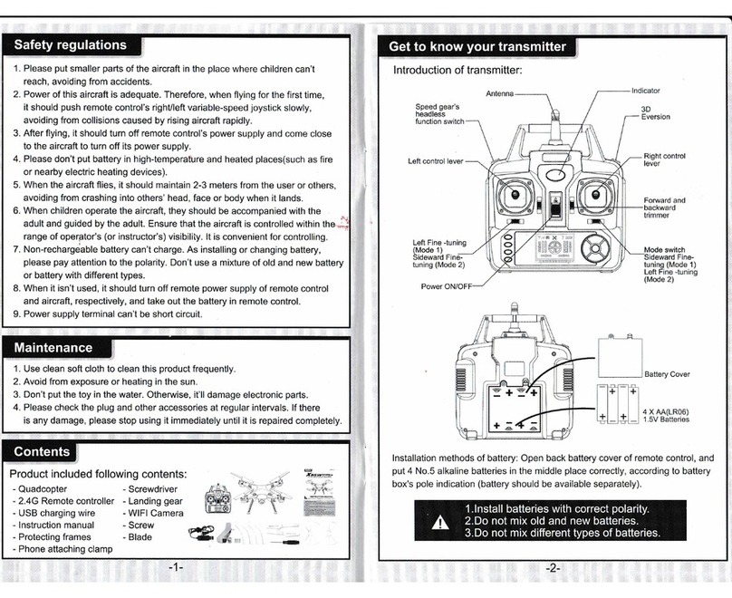 Helipal Syma X5SW User manual