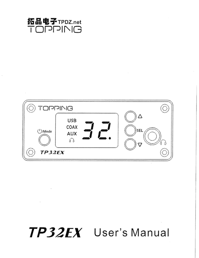 TOPPING TP32EX user manual
