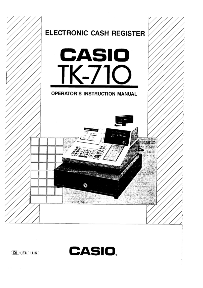 Casio TK-710 Assembly instructions