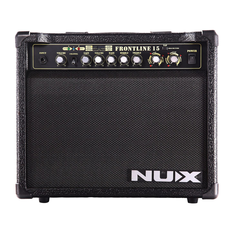 nux Frontline8 User manual