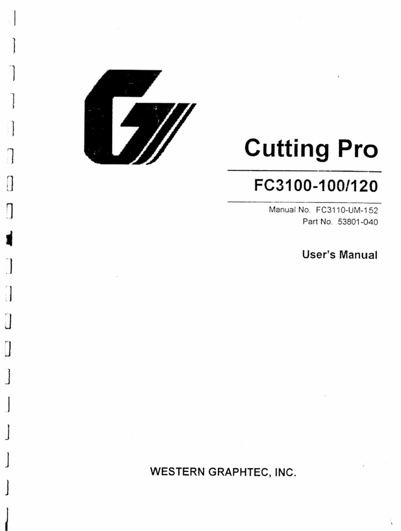 GRAPHTEC FC3100-120 User manual