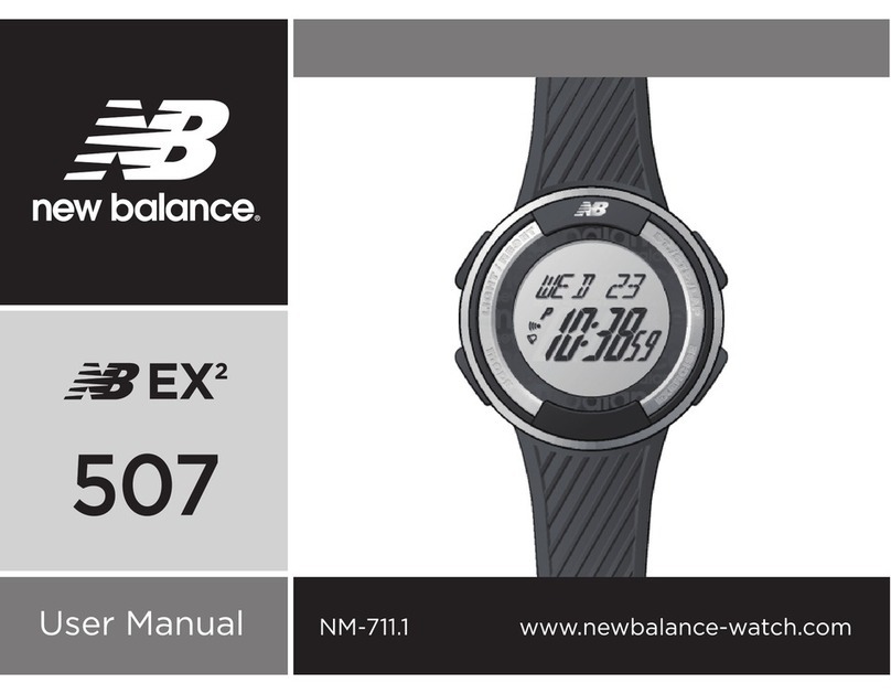 New Balance EX2 507 NM-711.1 user manual