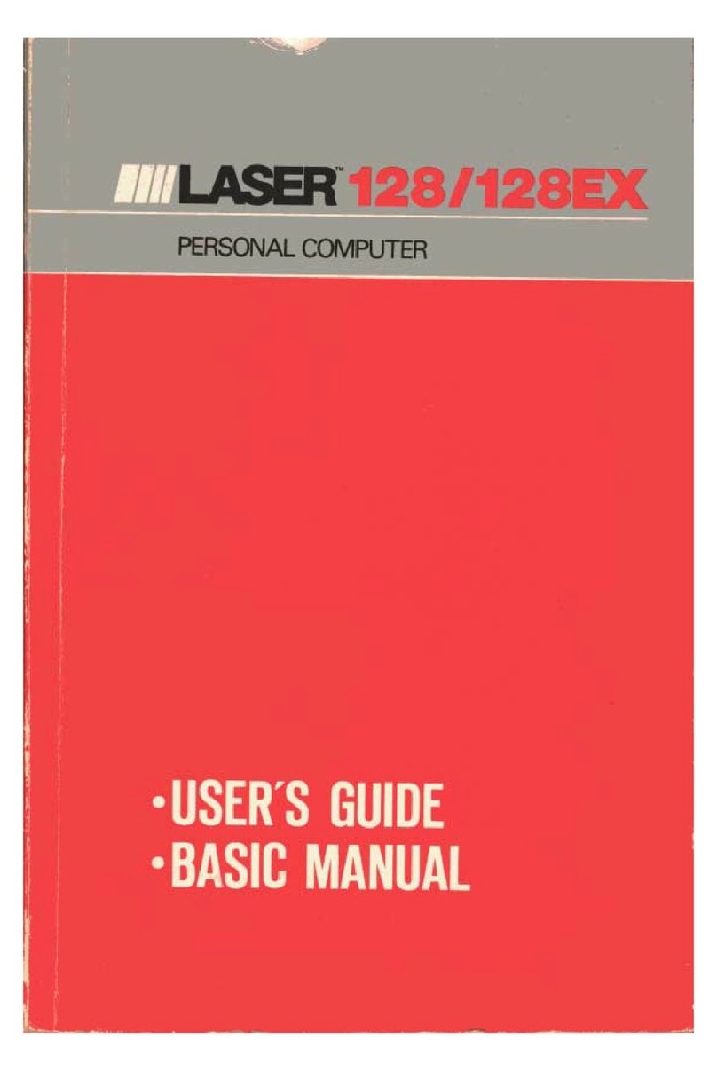 Laser 128 User manual
