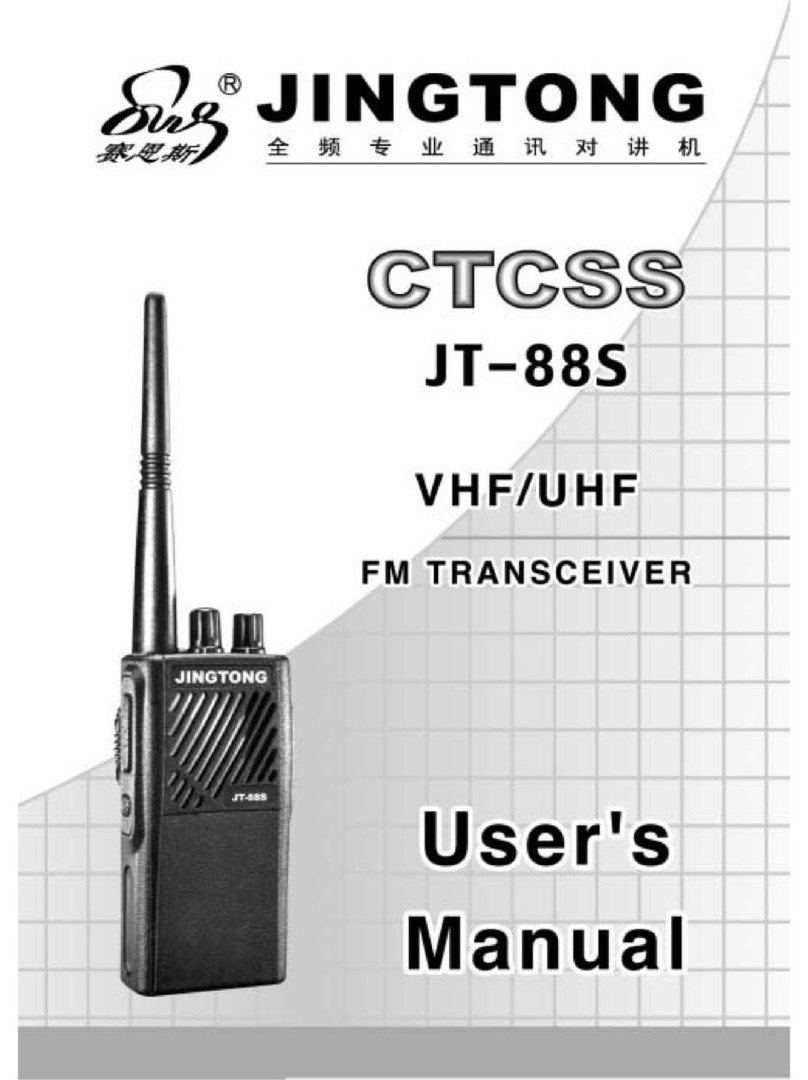 JINGTONG JT-88S User manual