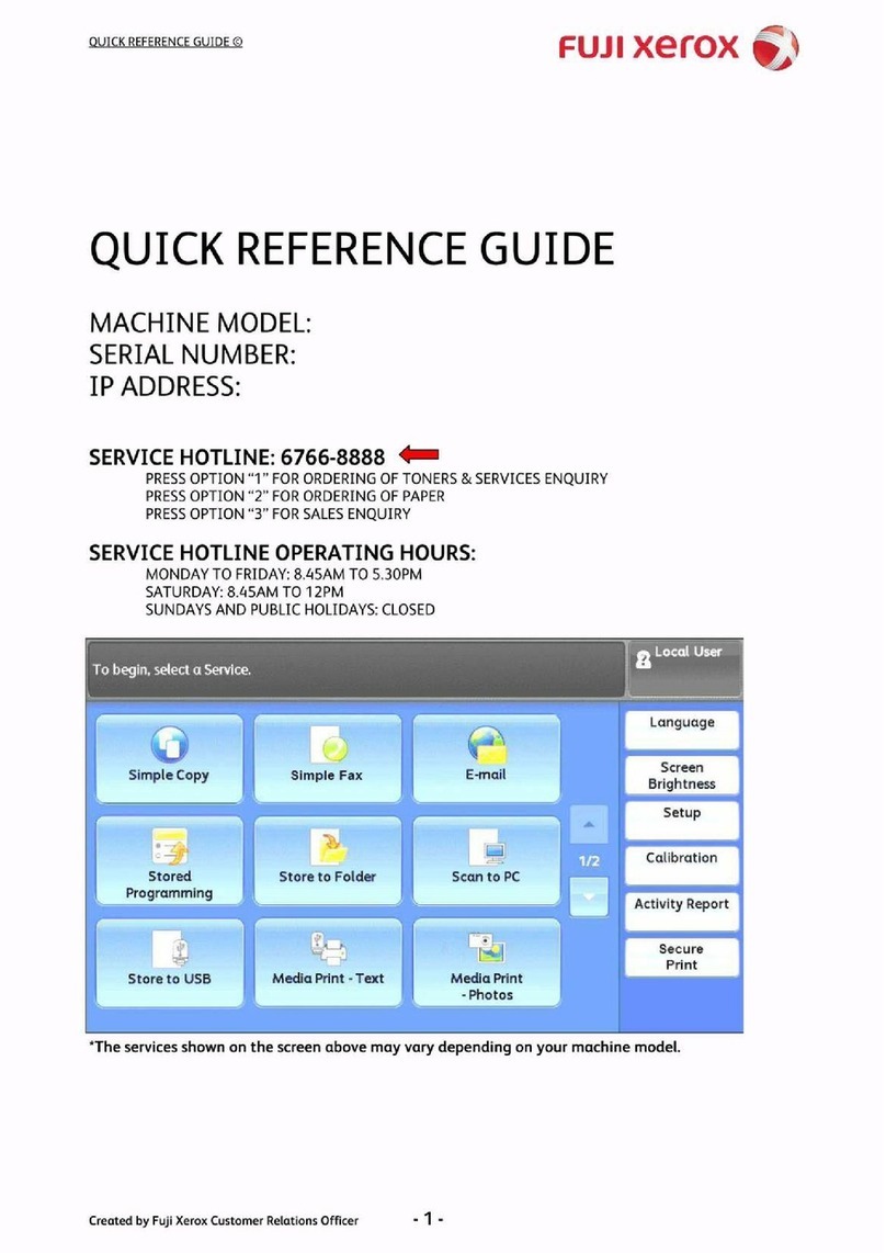 Fuji Xerox Finisher-B1 User manual