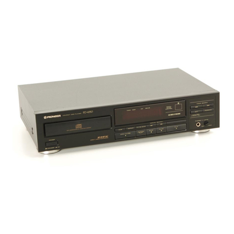 Pioneer PD-5500 operating instructions