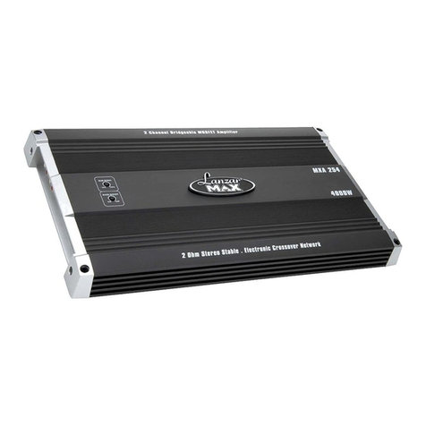 Lanzar LANZAR MAX MXA214 User manual