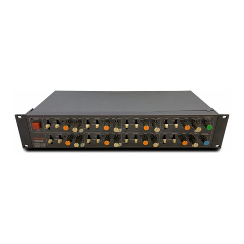 Tascam MX-80 User manual