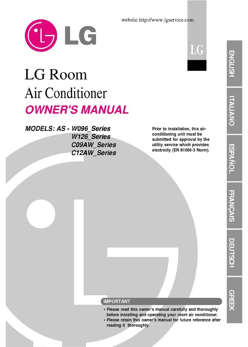 LG AS-W096 series owner's manual
