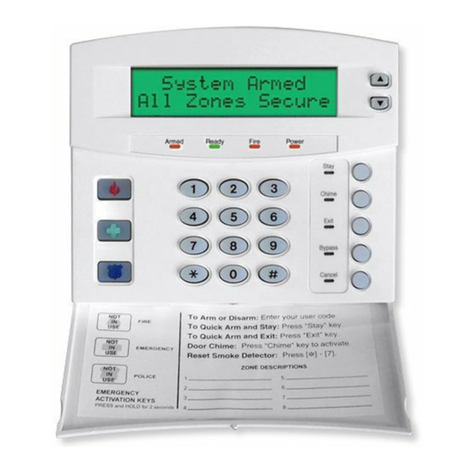 CADDX NX-148 user manual