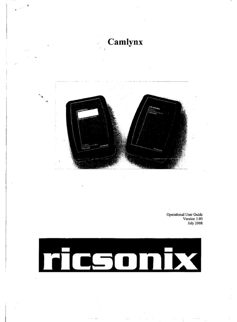 ricsonix Camlynx Operational user guide