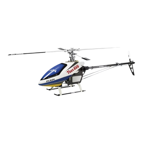 Align Trex 600 Nitro KX0160NPTL User manual