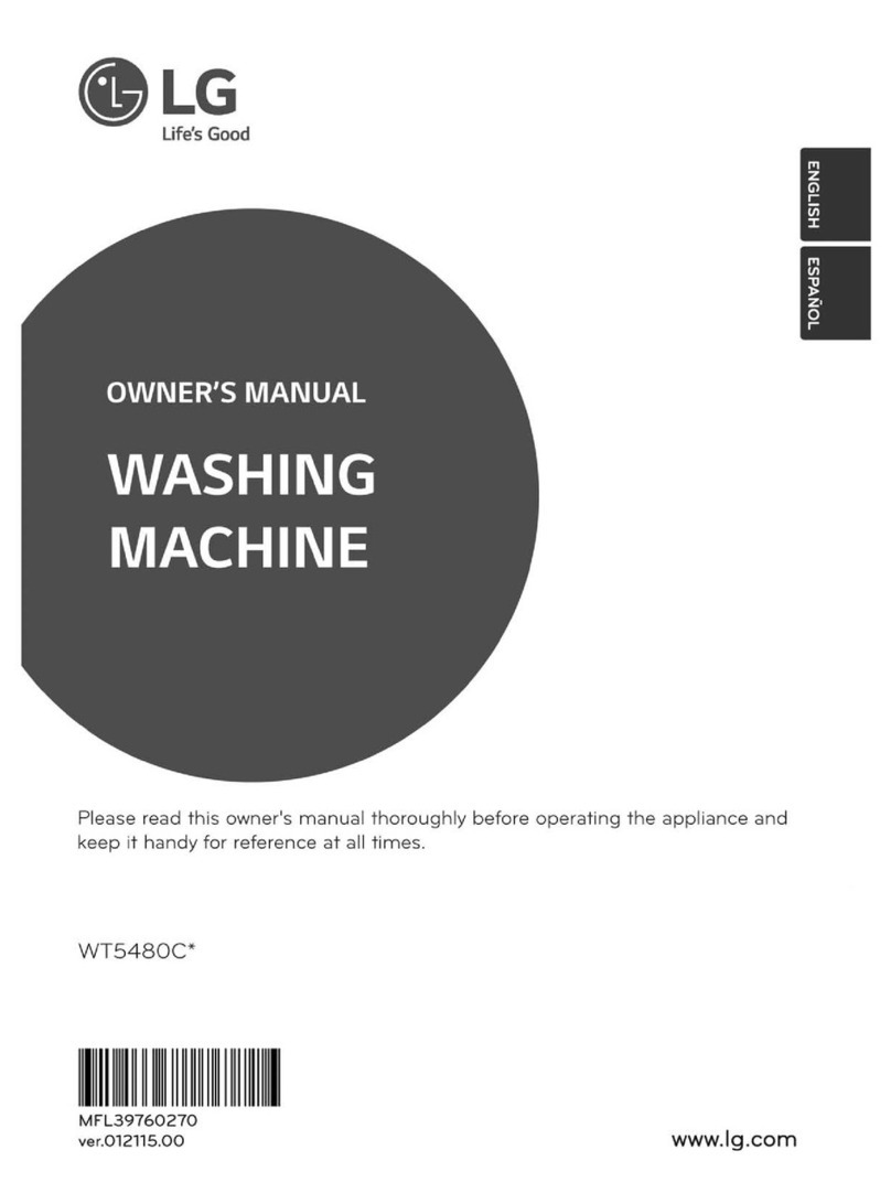 LG WT5480C User manual