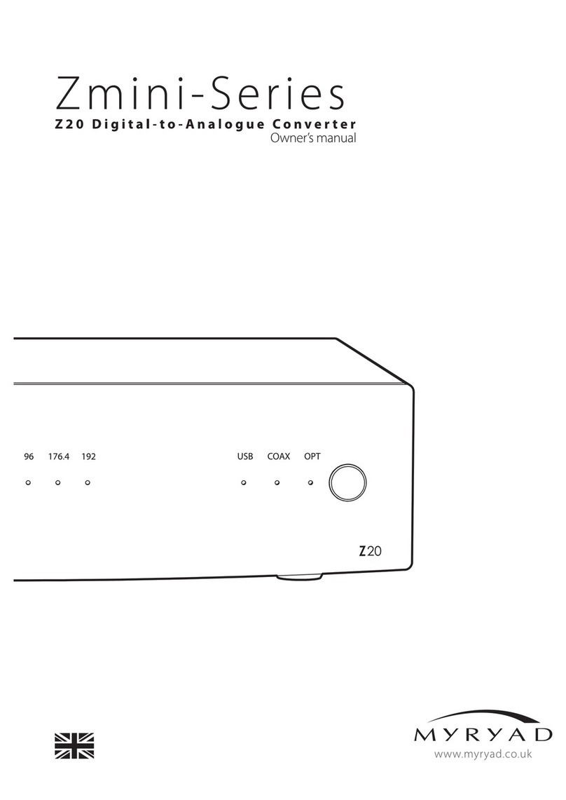 Myryad Z20 User manual