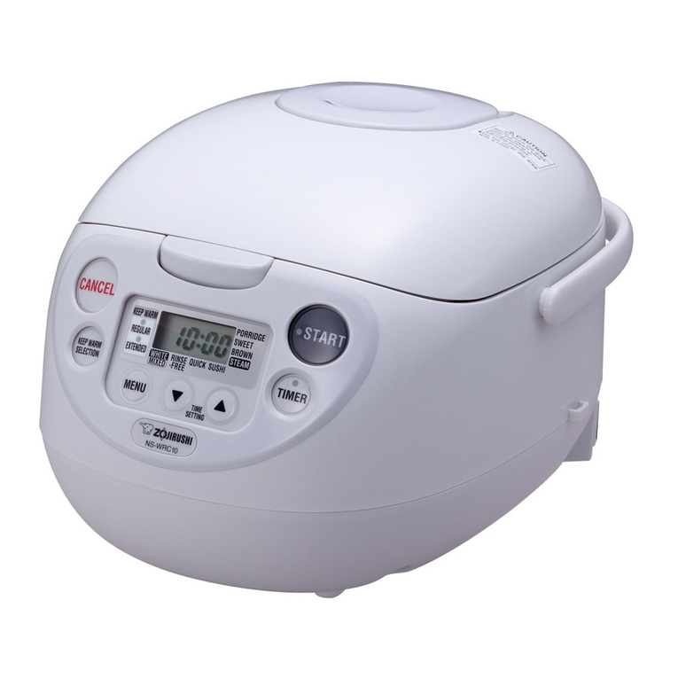 Zojirushi NS-WRC10 User manual Zojirushi NS-WRC10 User manual
