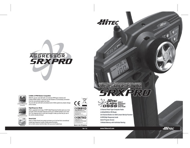 Hi-Tec Aggressor SRX-PRO User manual
