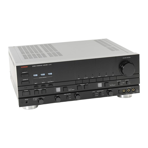 Luxman LV-117 User manual Luxman LV-117 User manual