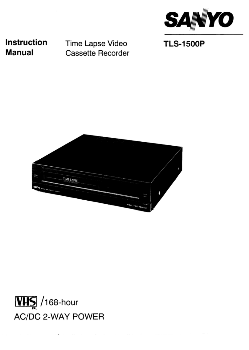 Sanyo TLS-1500P User manual