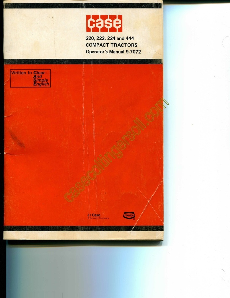Case 220 User manual