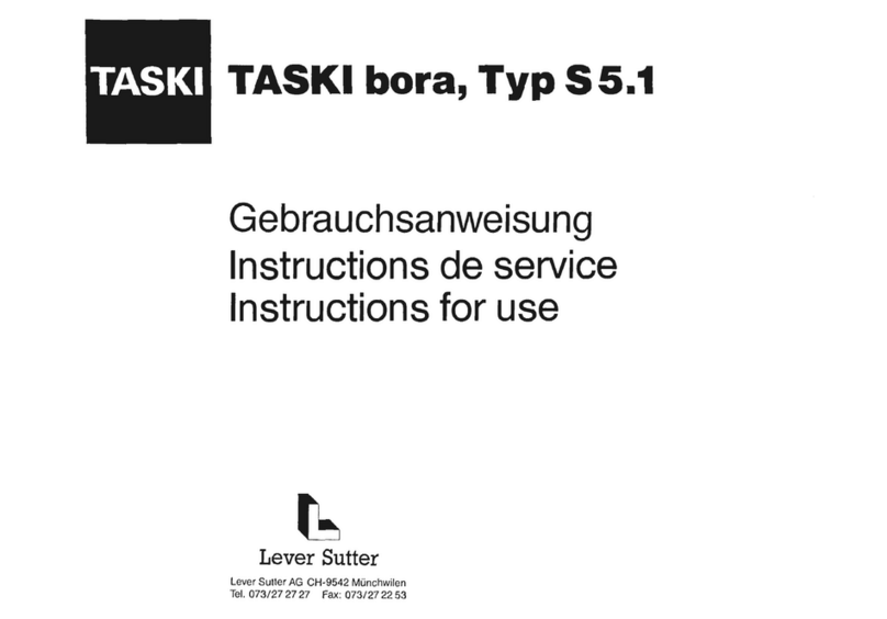 Taski Bora S5.1 Instructions for use