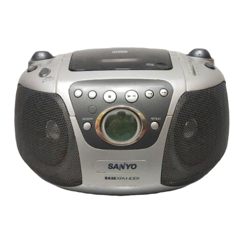 Sanyo MCD-XP400 User manual