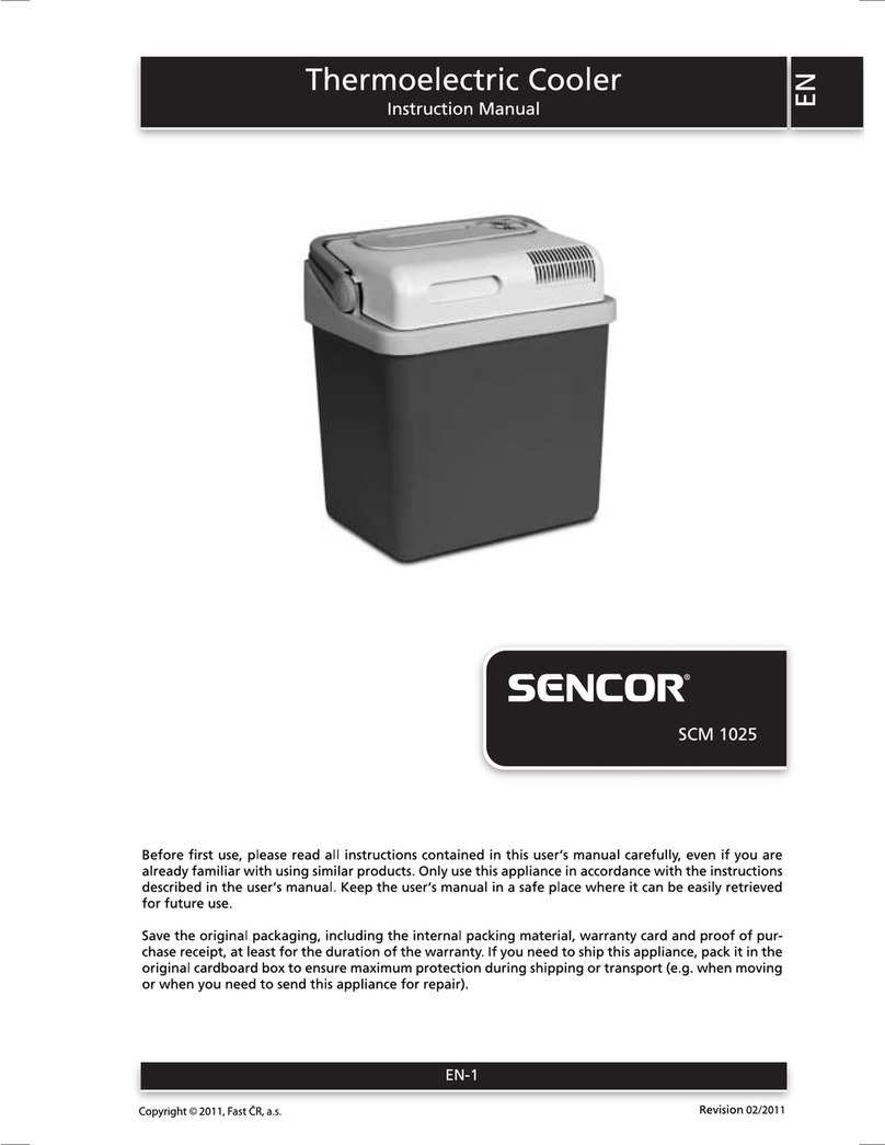 Sencor SCM 1025 instruction manual