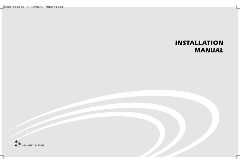 LONGHORN LHD6001 installation manual