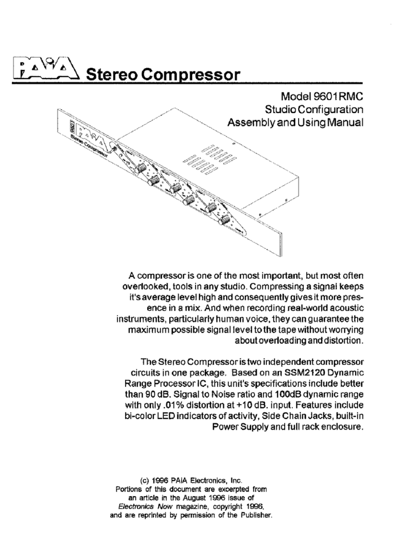 Paia 9601RMC Guide