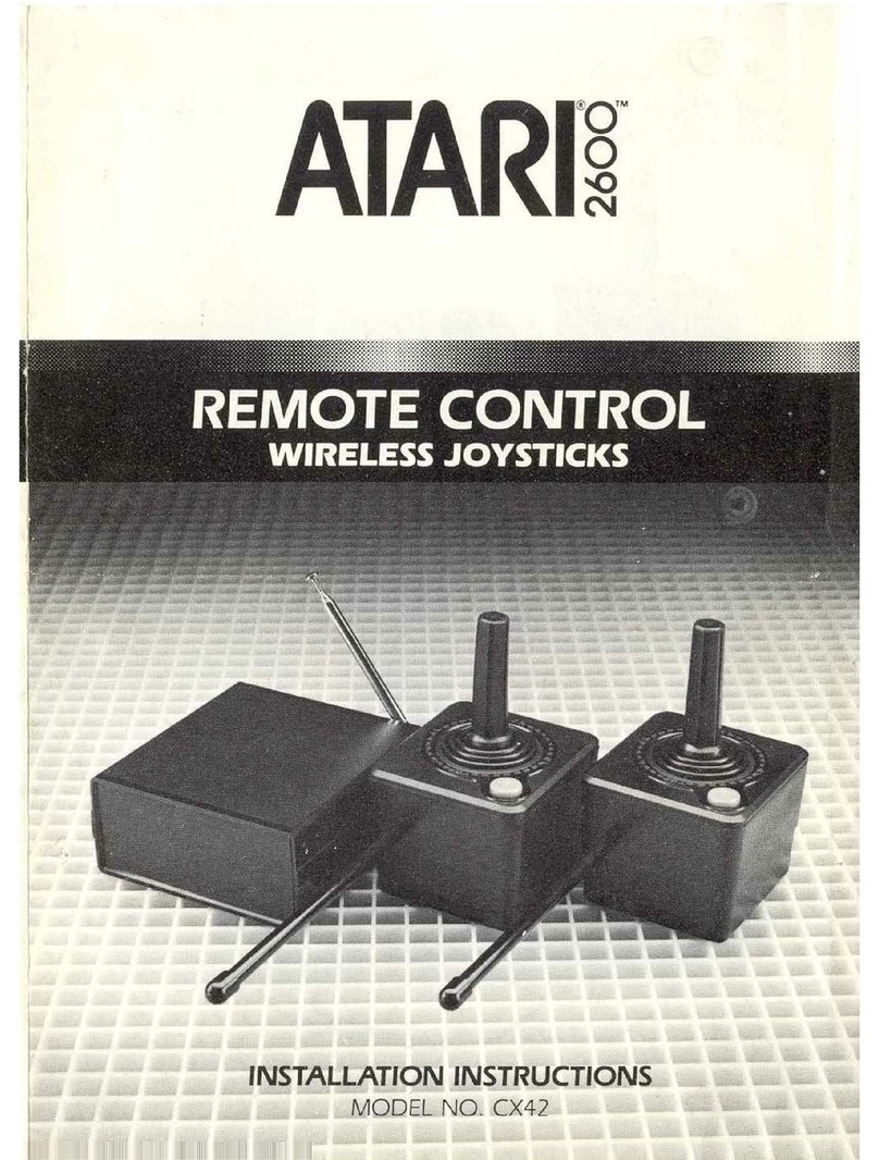 Atari CX42 installation manual