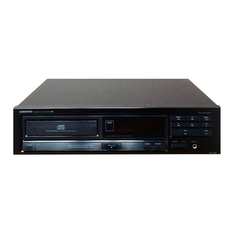 Onkyo DX-1700 User manual