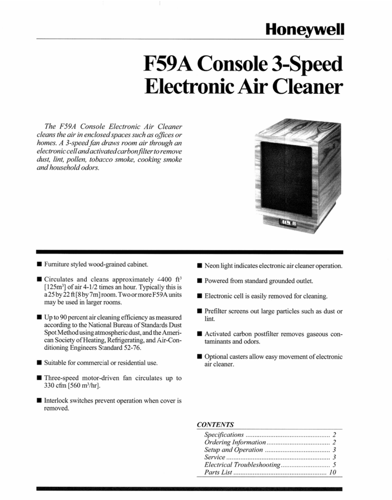 Honeywell F59A User manual