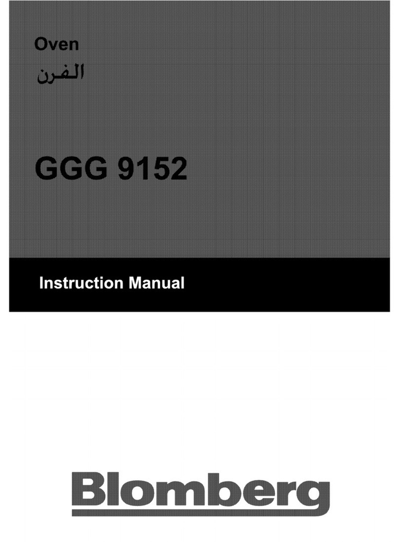 Blomberg GGG9152 User manual