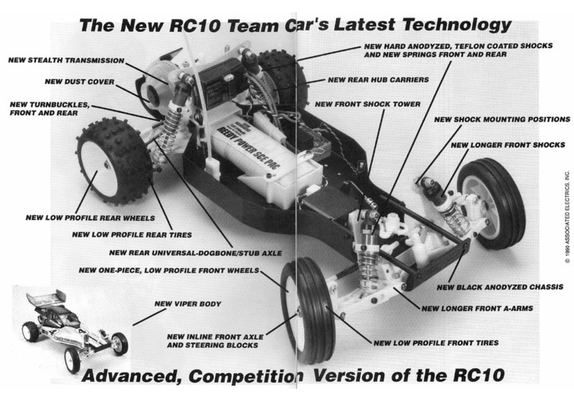 AE RC10 Team Car Assembly manual
