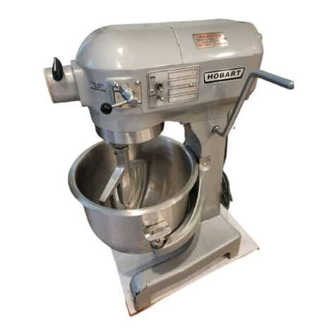 Hobart A200 User manual Hobart A200 User manual