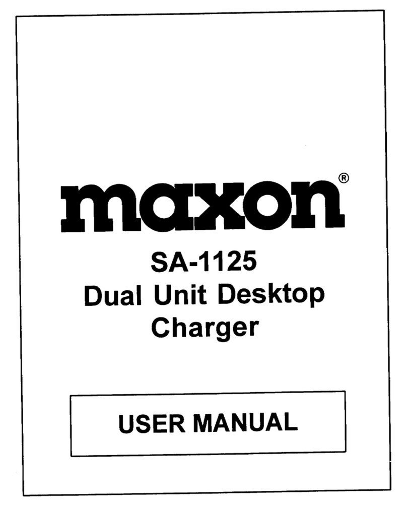 Maxon SA-1125 user manual