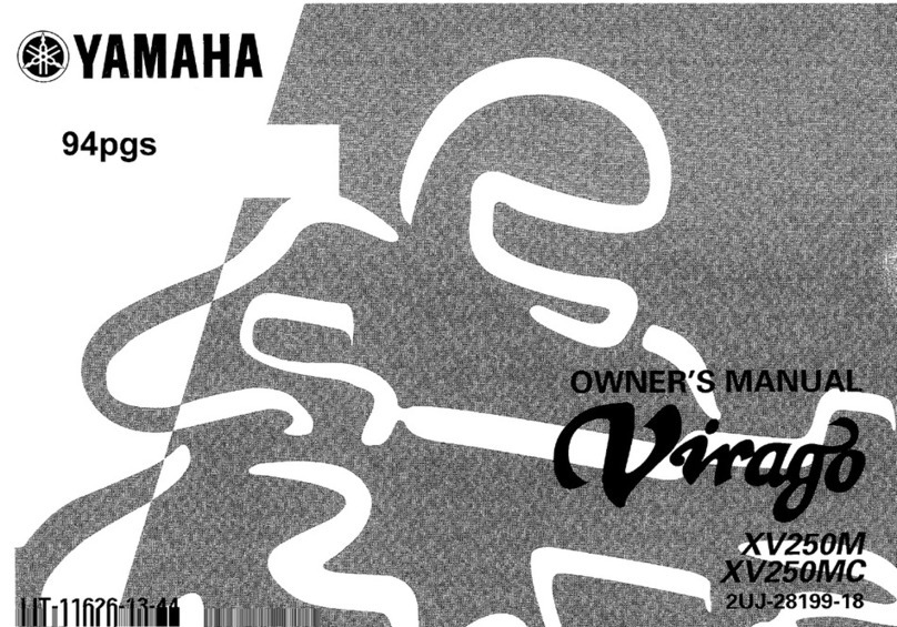 Yamaha VIRAGO XV250M User manual
