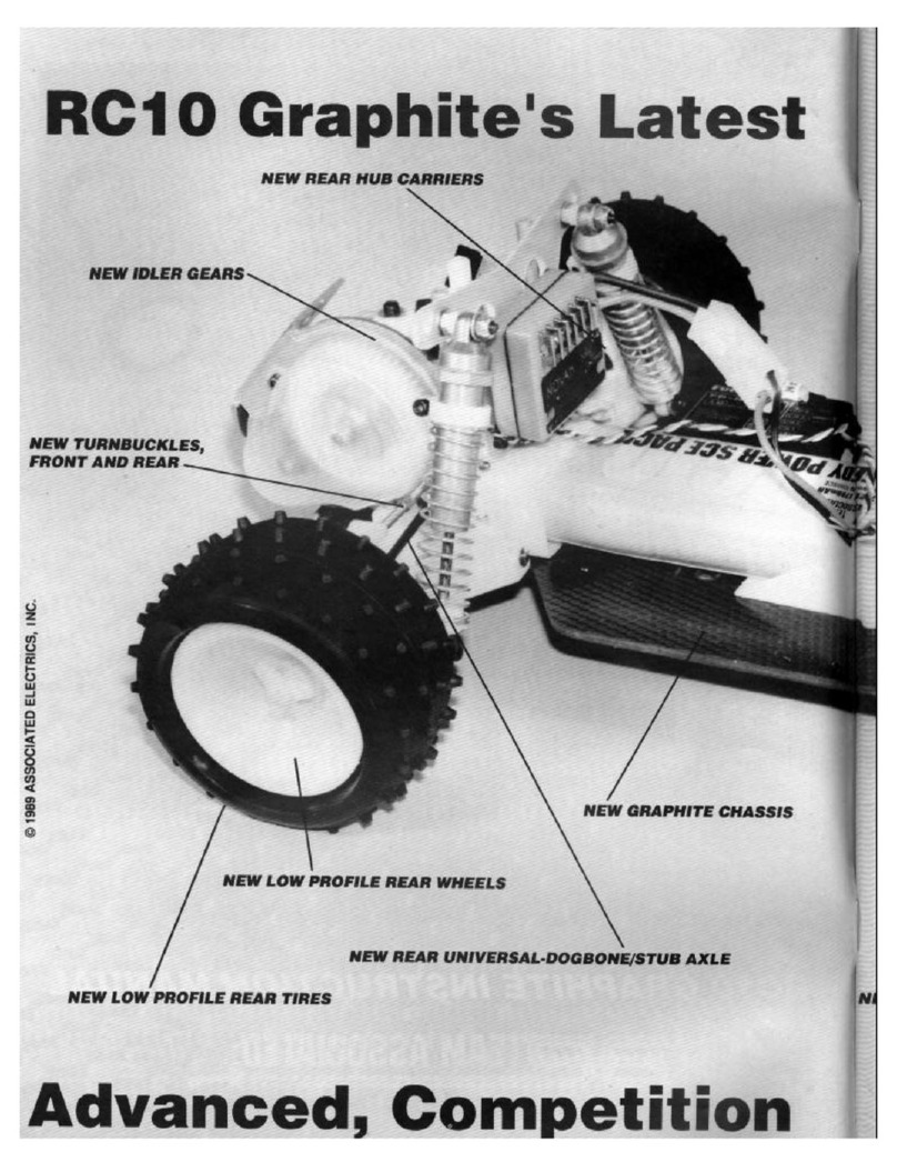 AE RC10 GRAPHITE user manual
